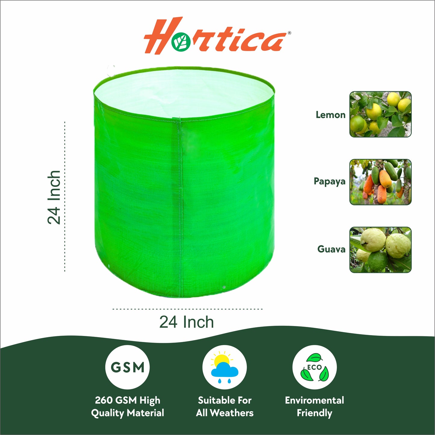 Grow Bag 24"x24" (Round)