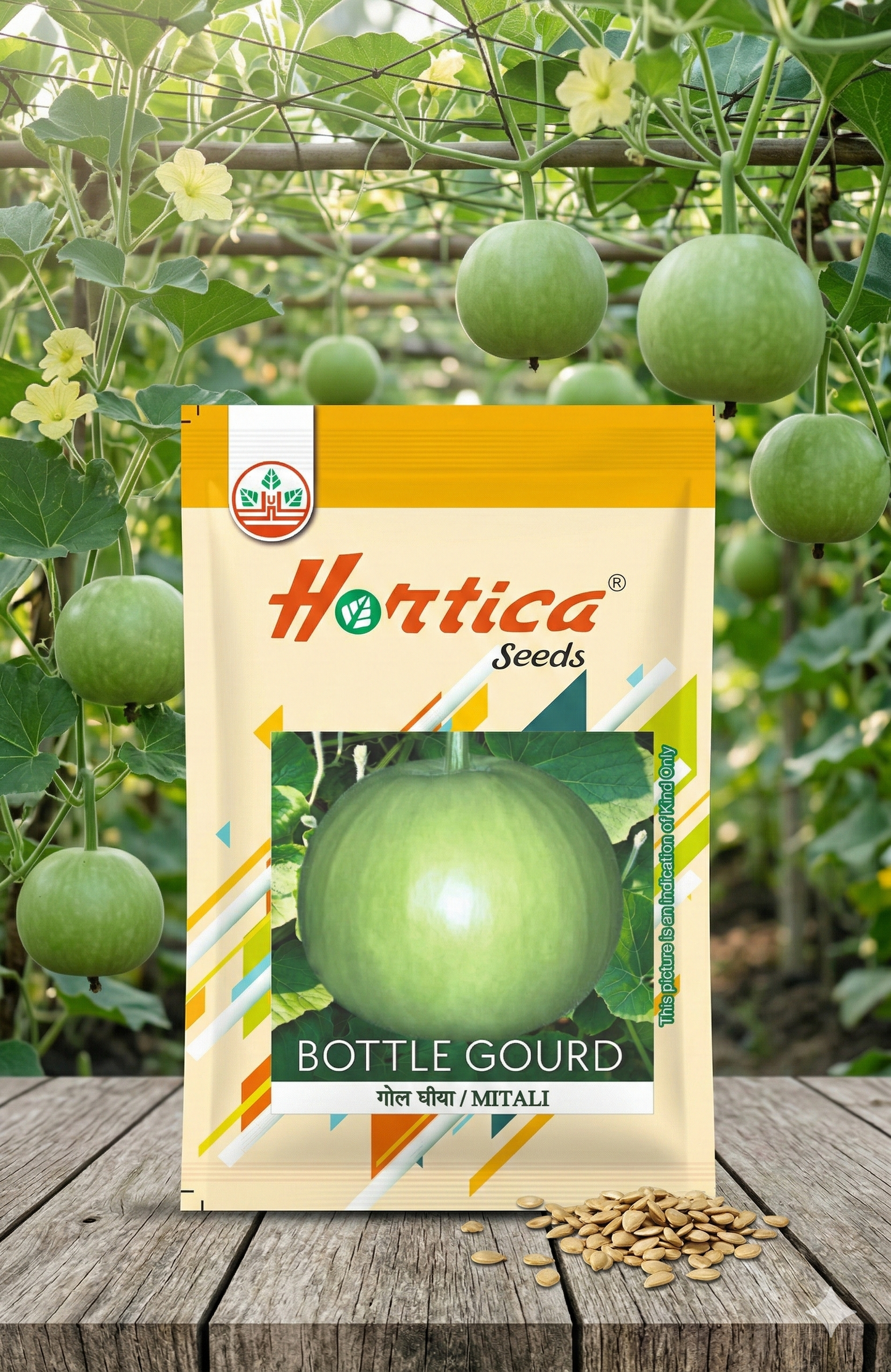 Round Bottle Gourd (Gol Lauki)