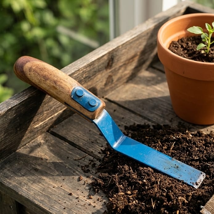 KHURPA 1" (WOODEN HANDLE)